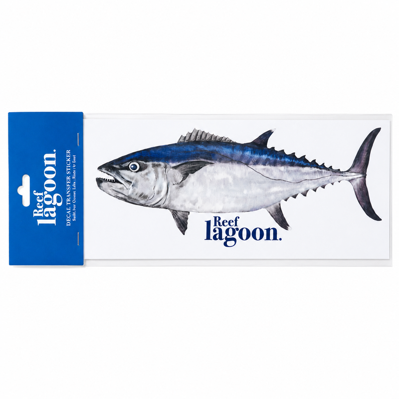 Load image into Gallery viewer, Reef Lagoon Decal Transfer Stickers A5 [STY:Dogtooth Tuna]
