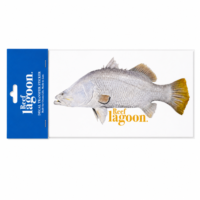 Load image into Gallery viewer, Reef Lagoon Decal Transfer Stickers A4 [STY:Barramundi]
