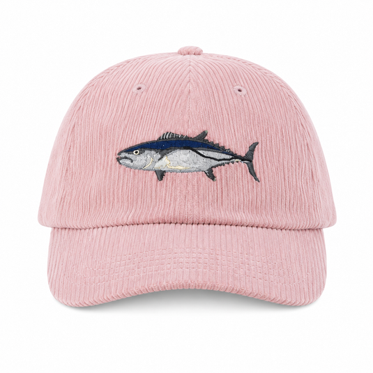 Reef Lagoon Corduroy Curved Brim Hat [COL:Rose  STY:Dogtooth Tuna]