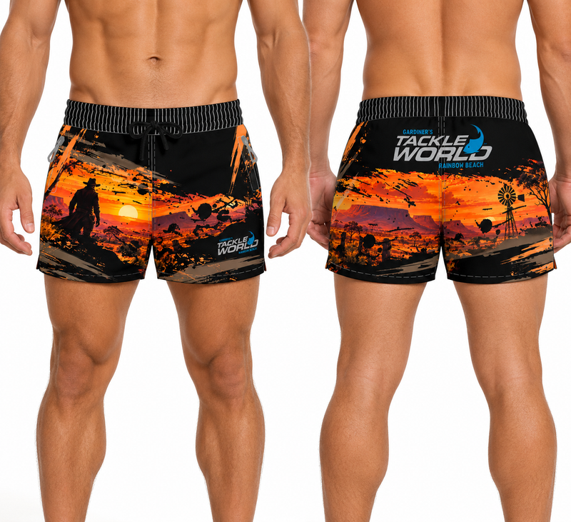 Load image into Gallery viewer, Footy Shorts Adult - GUN SLINGER [SIZ:XS]
