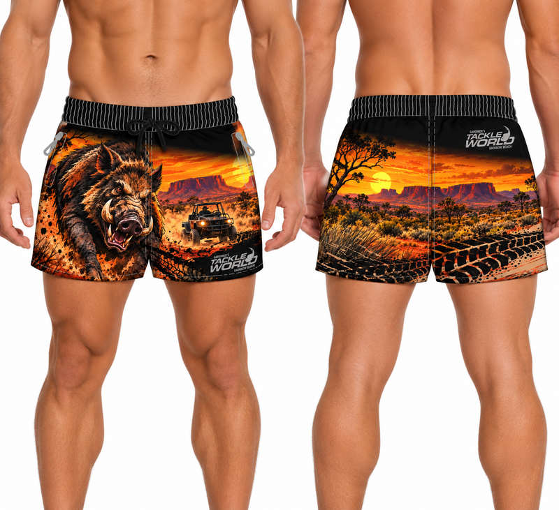 Load image into Gallery viewer, Footy Shorts Adult - BOAR HUNTER [SIZ:XS]
