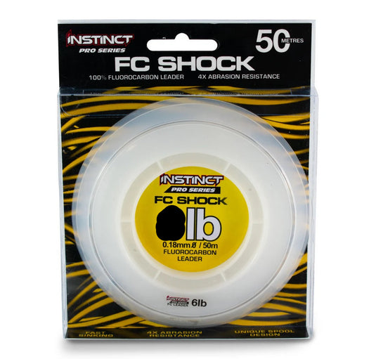 Instinct FC Shock Fluorocarbon Leader - 50m