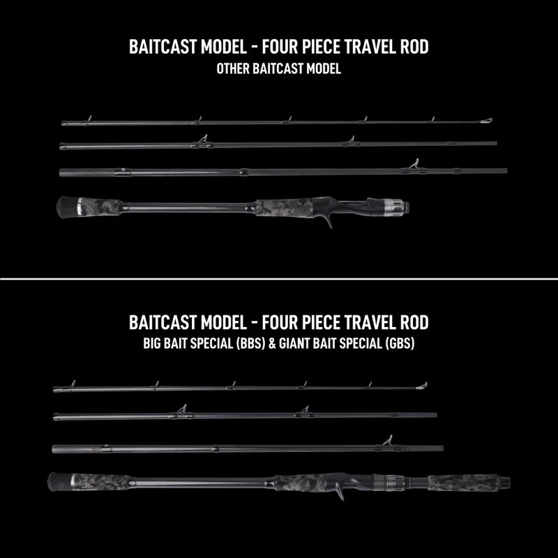 Load image into Gallery viewer, Bone VoyageX 4-Piece Travel Rod
