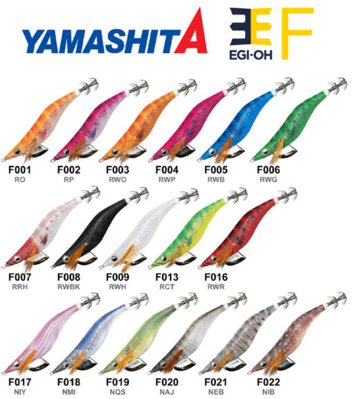 YamashitA EGI-OH Squid Jig 2.5 [COL:F001 RO]