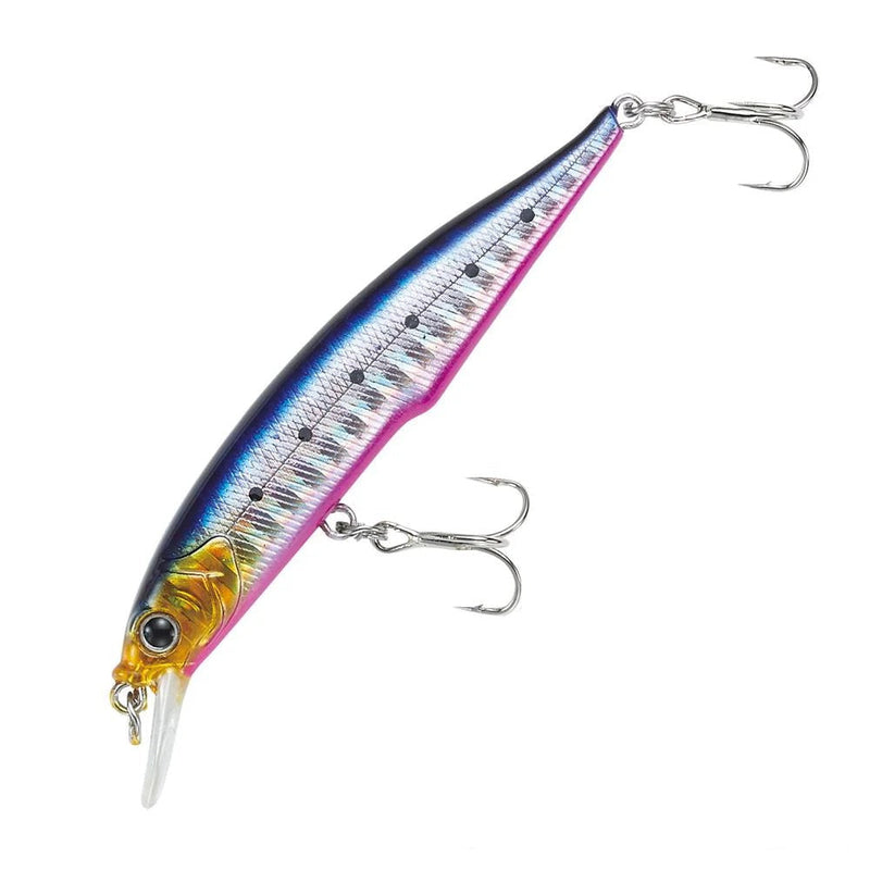 Load image into Gallery viewer, Crazee Minnow 70S SW Tuned [COL:Blue Pink Iwashi]
