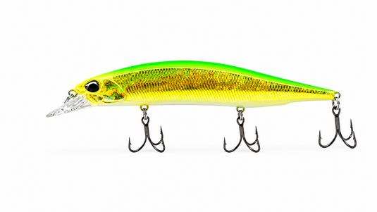 Duo Realis Jerk Bait 120 Floating [TIT:Itako Green Gold]