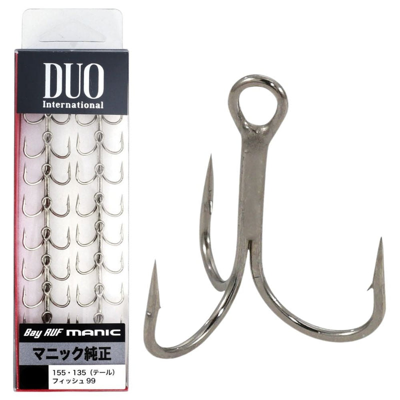 Load image into Gallery viewer, Duo Bay Ruf Manic Treble Hooks (20 Pack) [SIZ:#10]
