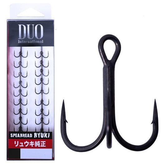 Duo Spear Head Ryuki Treble Hooks [SIZ: