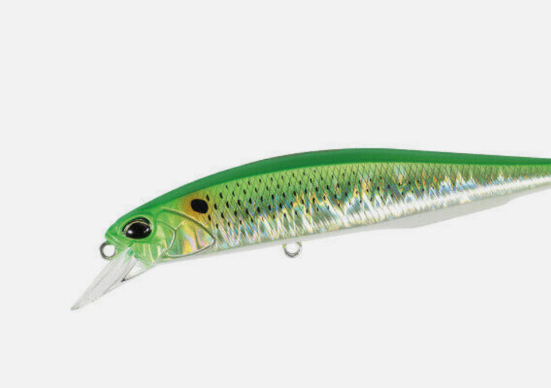Load image into Gallery viewer, Duo Realis Jerk Bait 120mm Suspending [COL:Lime Chart]
