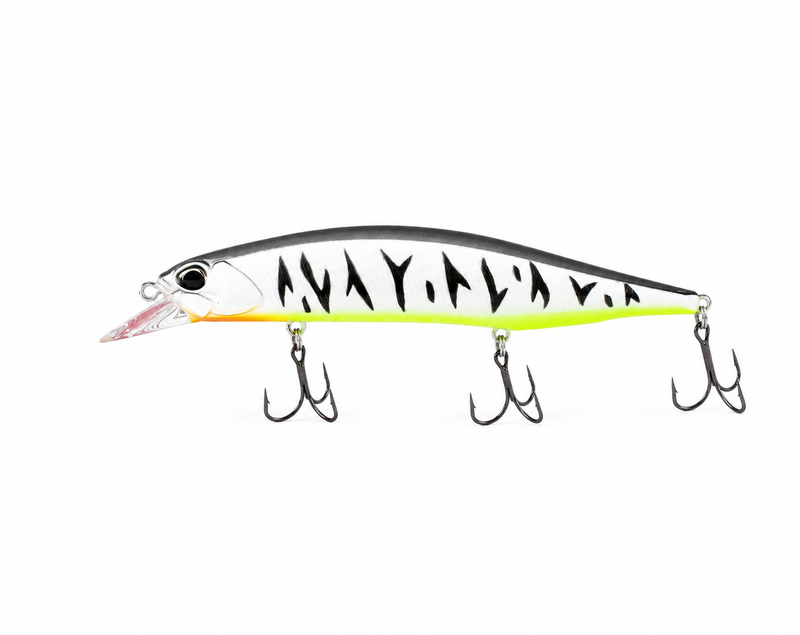 Load image into Gallery viewer, Duo Realis Jerk Bait 120 Floating [TIT:Gunmetal M White Tiger]
