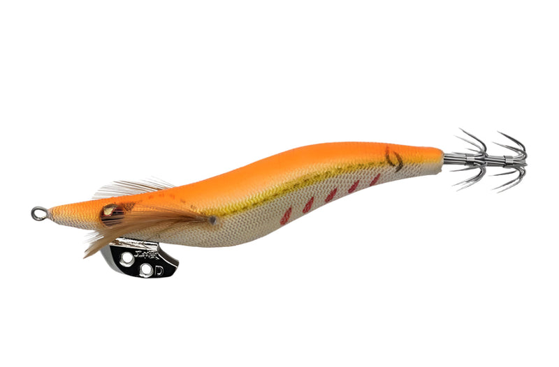 Load image into Gallery viewer, Duo Egimasa Squid Jig 3.5 [COL:Gold Orange]
