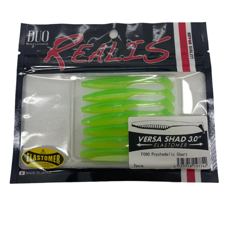 Load image into Gallery viewer, Duo Realis Versa Shad 3.0" (7 Pack) [COL:Psychedelic Chart]
