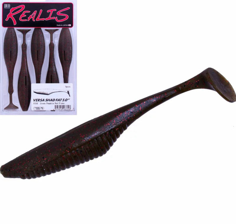 Load image into Gallery viewer, Duo Realis Versa Shad Fat 5.0" (5 Pack) [COL:Seguro Katakuchi]
