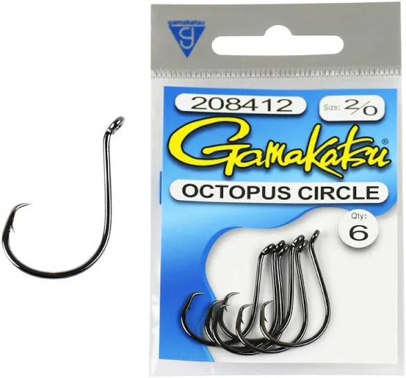 Load image into Gallery viewer, Gamakatsu Octopus Circle Hooks (sml pk) [SIZ:# 8/0]
