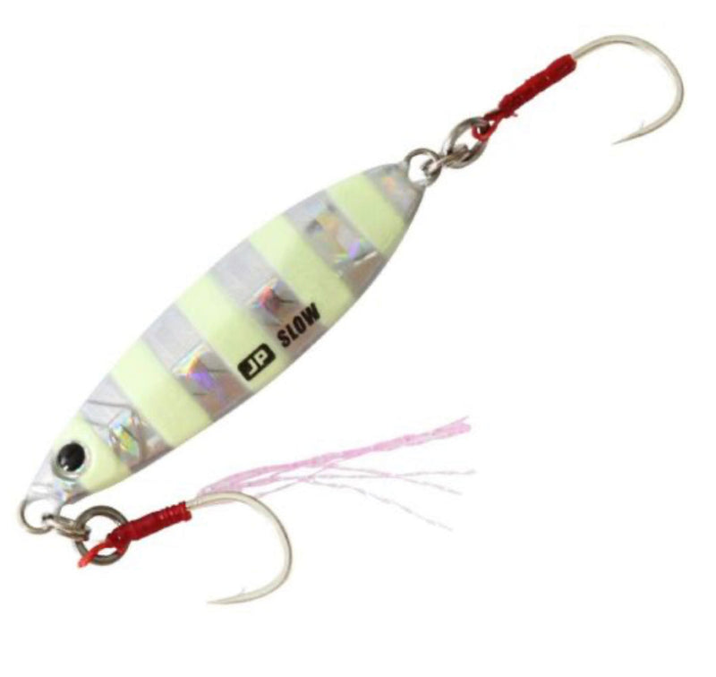 Load image into Gallery viewer, Jigpara Slow Jigs 60g [COL:#7 Zebra Glow]
