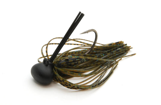 Raid Foot Master Football Jig 11g [COL:Dark Cinnamon/Blue Flake]