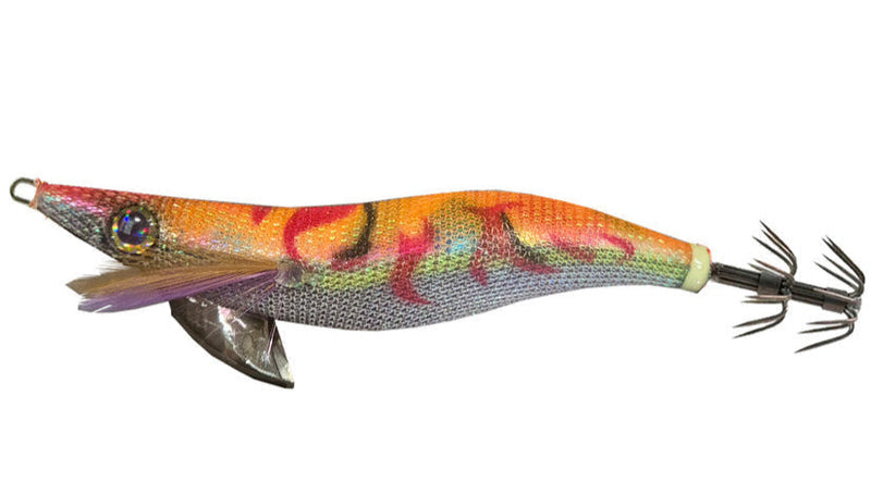 Load image into Gallery viewer, Major Craft Egizo Squid Jig 2.5 [COL:Orange Marble]
