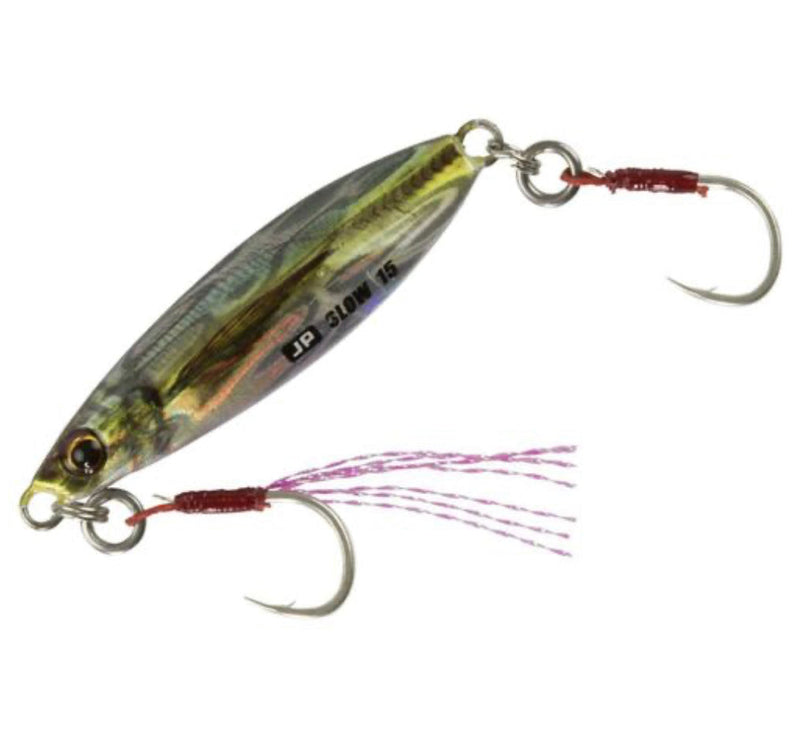 Load image into Gallery viewer, Jigpara Slow Jig 50g [COL:#83 Live Kinaji UV]
