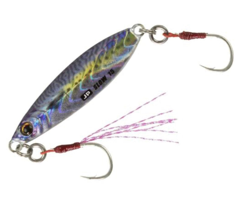 Load image into Gallery viewer, Jigpara Slow Jig 50g [COL:#85 Live Kin Saba UV]
