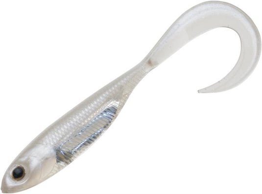 Fish Arrow Grub 4.5" Glow/Silver