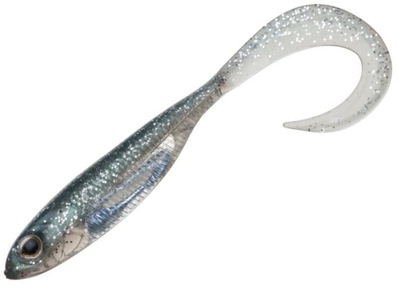 Load image into Gallery viewer, Fish Arrow 3.0" Grub (5 Pack) [COL:Inakko/Silver]
