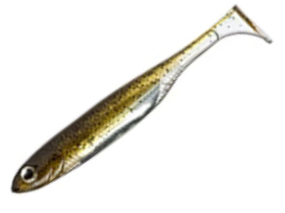Load image into Gallery viewer, Fish Arrow 4.0 Flash J Shad + (5 Pack) [COL:Green Pumpkin/Silver]
