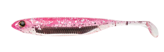 Fish Arrow 4.0 Flash J Shad + (5 Pack) [COL:Inakko/Silver]