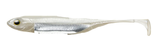 Fish Arrow 4.0 Flash J Shad + (5 Pack) [COL:Shirasu Silver]