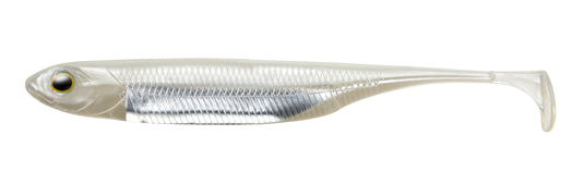 Fish Arrow 4.0 Flash J Shad + (5 Pack) [COL:Chart Silver]