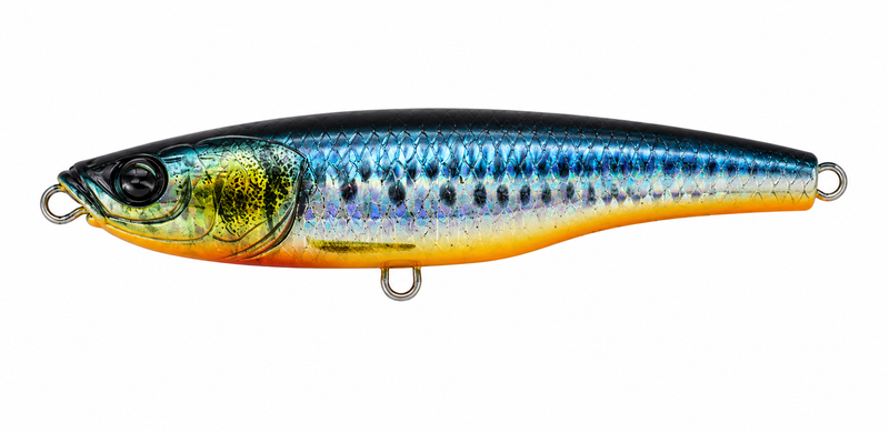 Load image into Gallery viewer, Little Jack Forma Head Sinking Stickbait 150mm [COL:02 Maiwashi Orange Belly]
