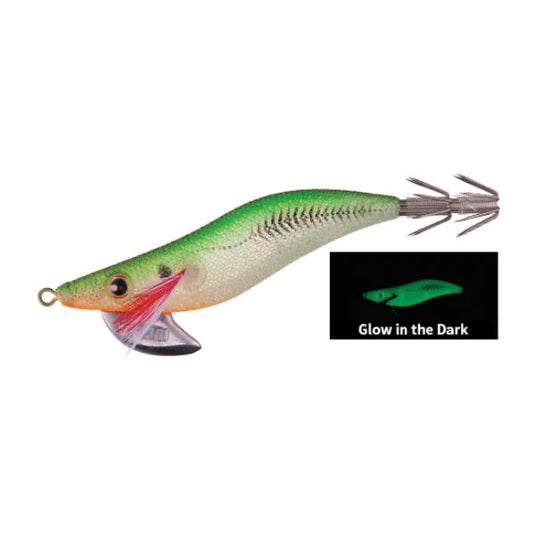 Yo-Zuri Auri-Q RS Squid Jig 2.0 [COL:SLMA- glow]