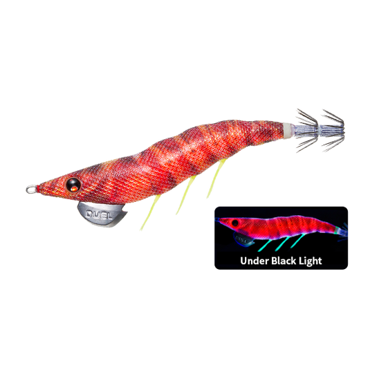 Duel Dartmaster Squid Jig 2.5 [COL:KRRK- uv colour]