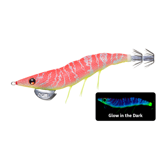 Load image into Gallery viewer, Duel Dartmaster Squid Jig 2.5 [COL:BLBI- blue glow]
