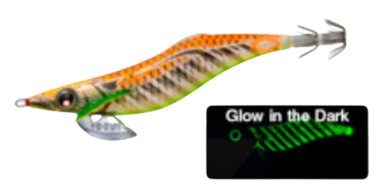 Load image into Gallery viewer, Yo-Zuri Finace Squid Jig 2.5 [COL:LGOG- glow]
