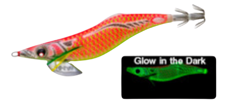 Load image into Gallery viewer, Yo-Zuri Finace Squid Jig 2.5 [COL:LBI- glow]
