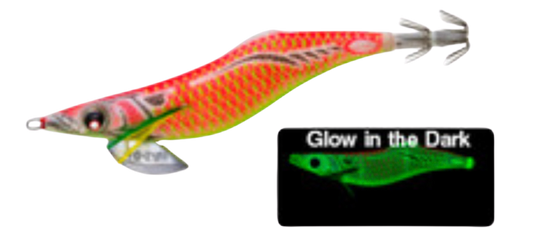 Yo-Zuri Finace Squid Jig 2.5 [COL:LBI- glow]