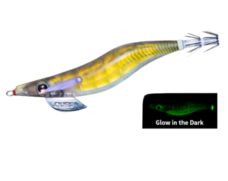 Load image into Gallery viewer, Duel Lens-Q Squid Jig 2.5 [COL:GLAJ- glow]
