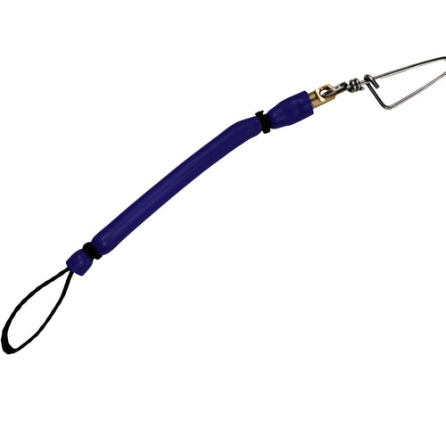 Rob Allen Gun Bungee w/ Swivel Clip - Blue