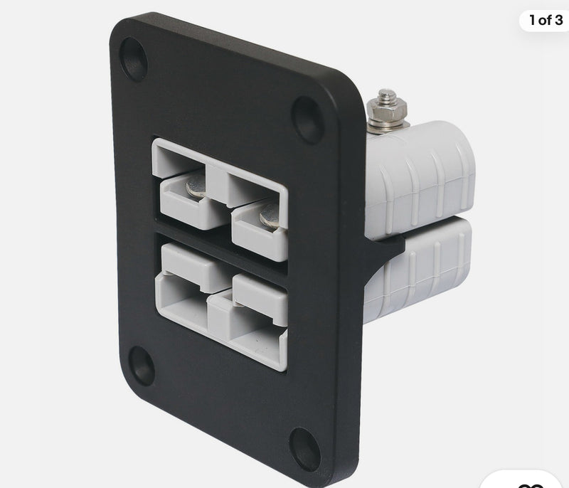 Load image into Gallery viewer, Wildtrak Anderson Style Twin Flush Panel Mount
