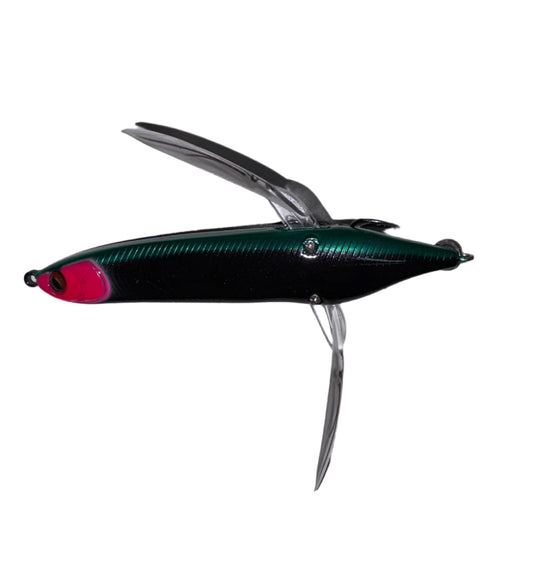 Superse Drunkenfly 80mm 6.5g (Floating) [COL:Black Purple Cheek]