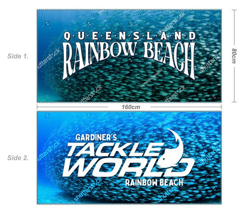 Tackle World Bait Ball Beach Towel