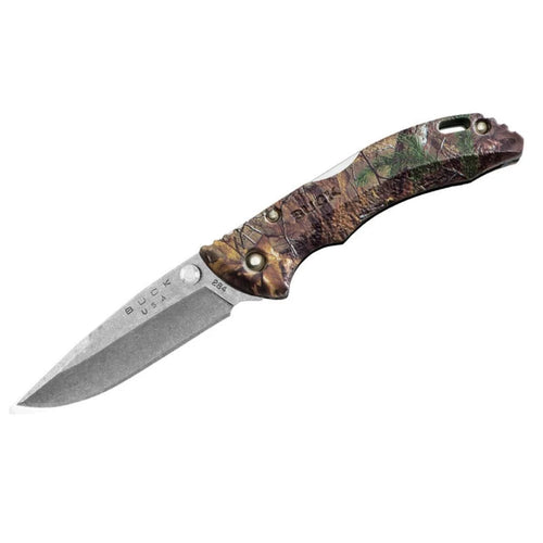 Buck BANTAM Mossy Oak Break Up Folding Pocket Knife 0285CMS24-B