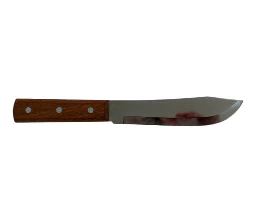 Tramontina 150mm S/S Bait Knife Wooden Handle