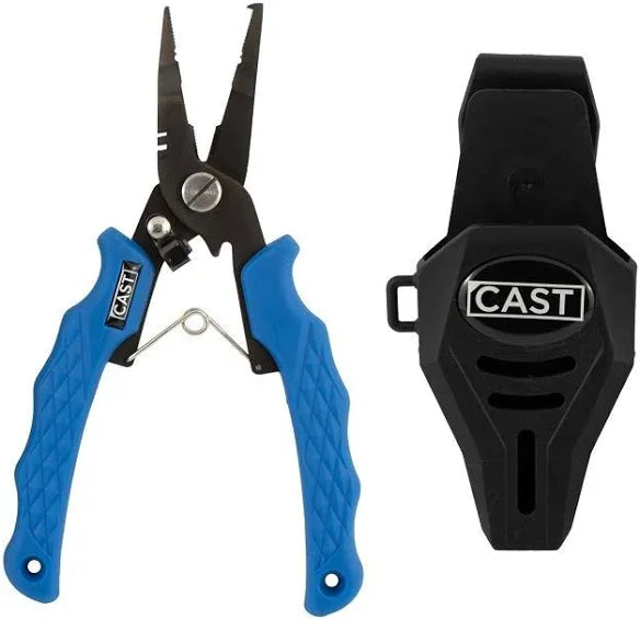 Load image into Gallery viewer, Cast Buku Small Split Ring Pliers (Blue)
