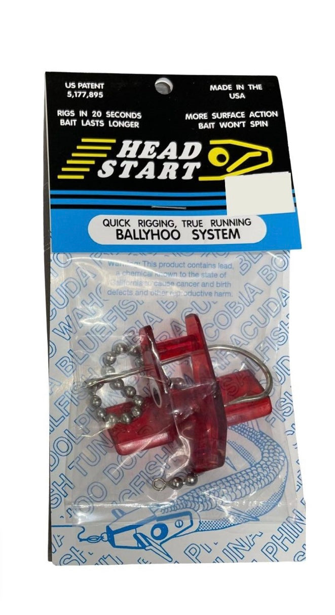 Load image into Gallery viewer, Head Start Ballyhoo System [COL:Red STY:Surface Skipper]
