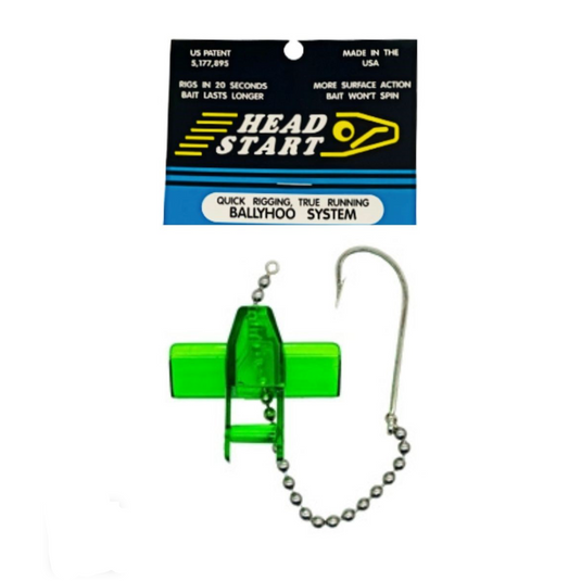 Head Start Ballyhoo System [COL:Green STY:Surface Skipper]