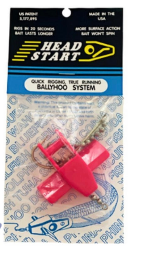 Load image into Gallery viewer, Head Start Ballyhoo System [COL:Hot Pink STY:Surface Skipper]
