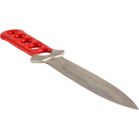 Ocean Hunter Redback Dive Knife - Red