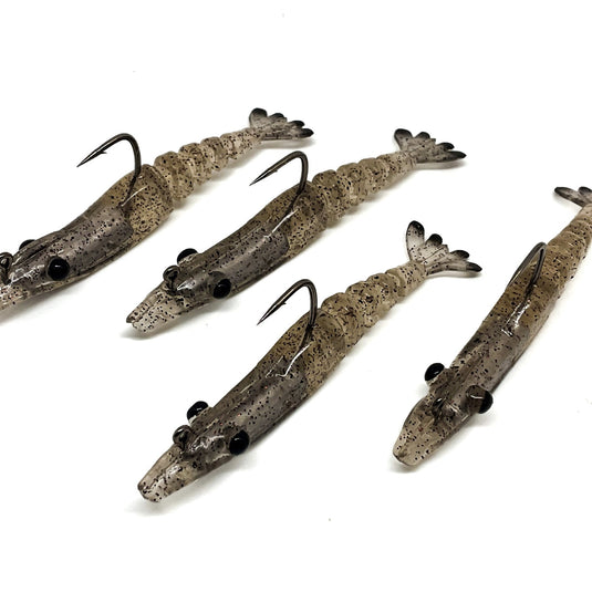 Marker 54 Prawnlets 2.5" (4 pack) [COL:Natural Brown]