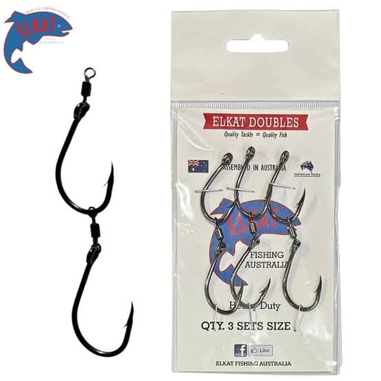 Elkat Double Gang Hooks [SIZ:4/0]